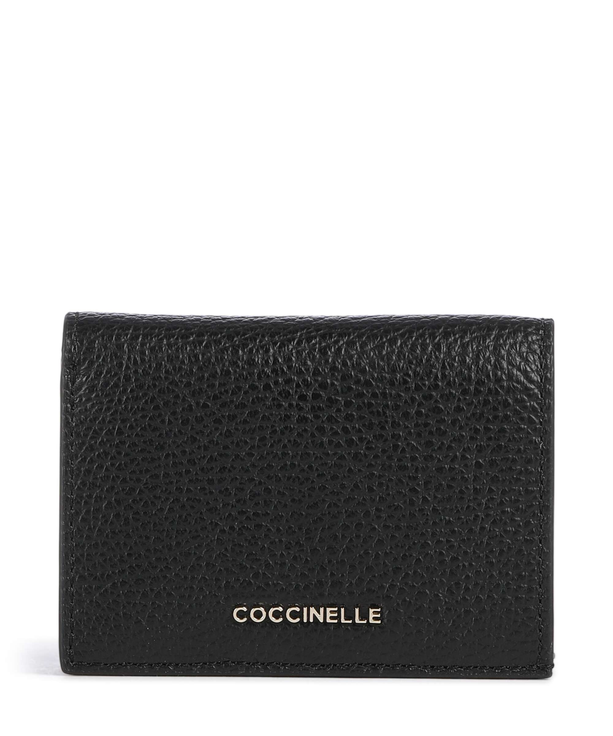 Coccinelle Metallic Soft Wallet noir