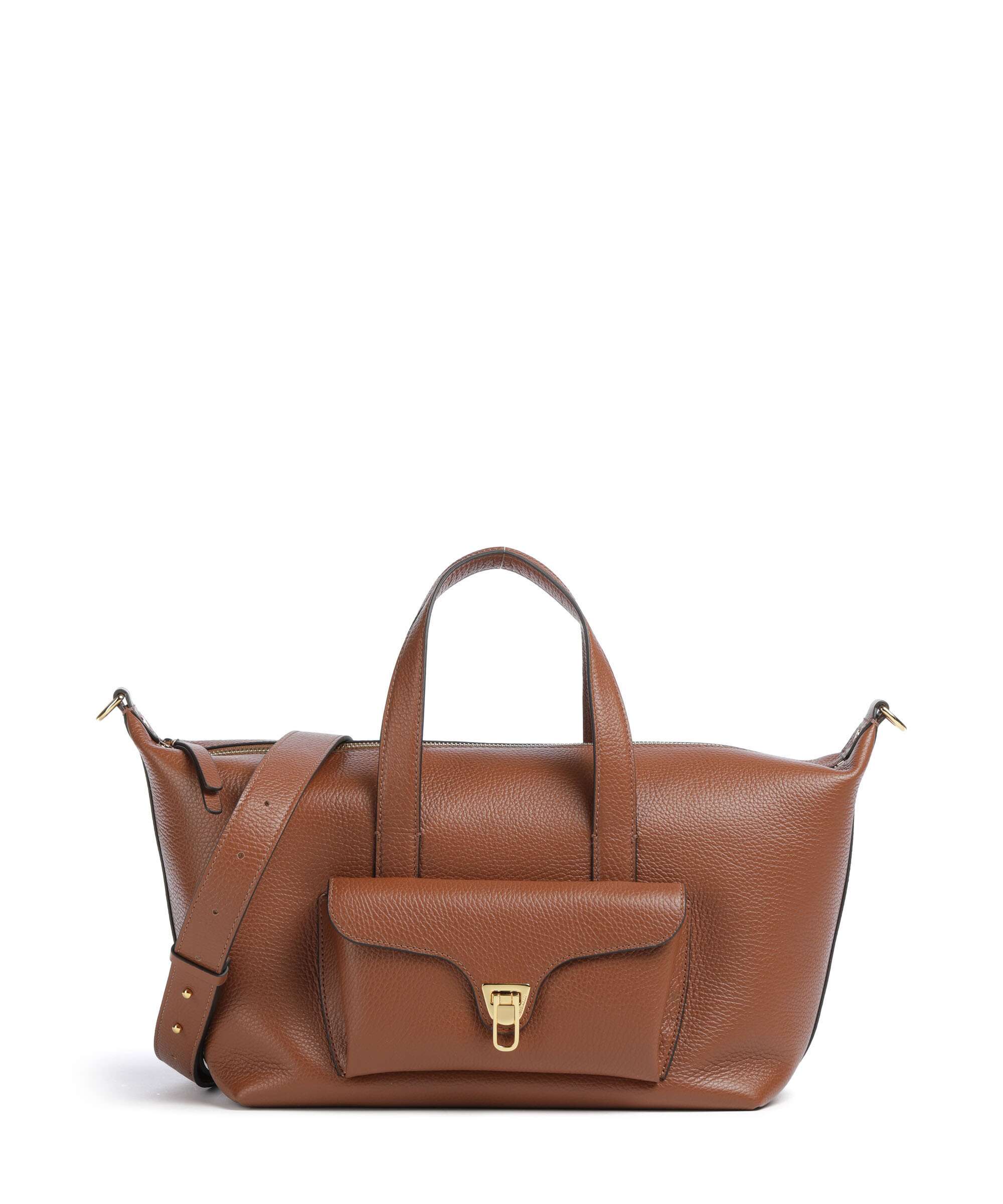 Coccinelle Beat Generation Handbag cognac