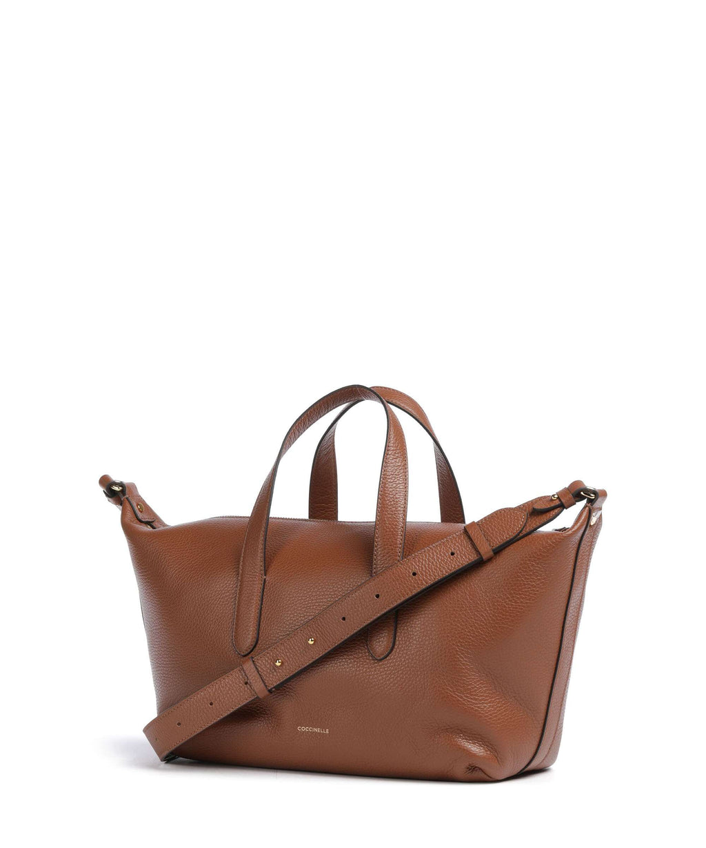 Coccinelle Beat Generation Handbag cognac