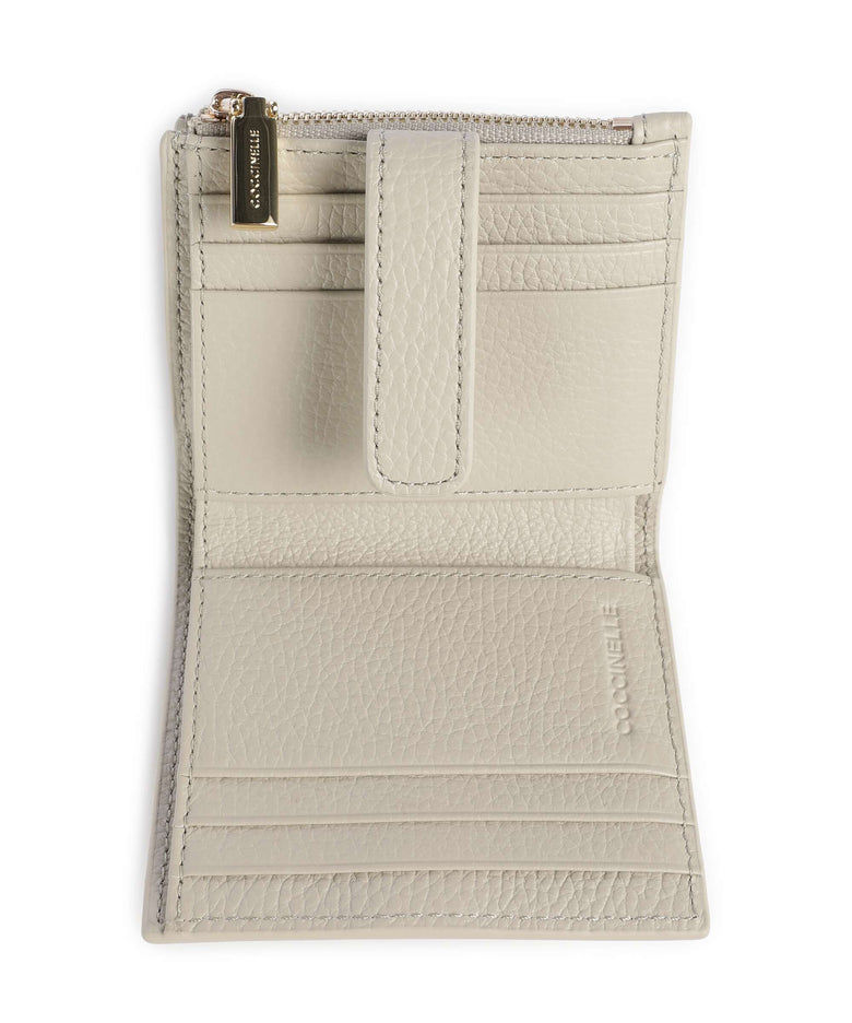 Coccinelle Metallic Soft Wallet eucalipto