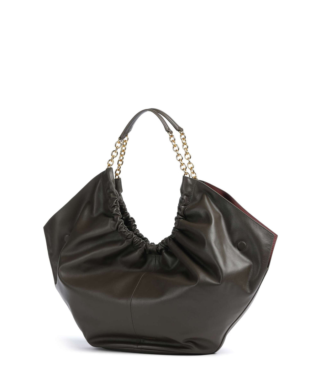 Coccinelle Smash Hobo bag fango