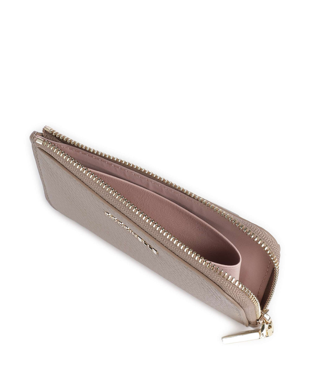Coccinelle Metallic Soft Credit card holder warm taupe