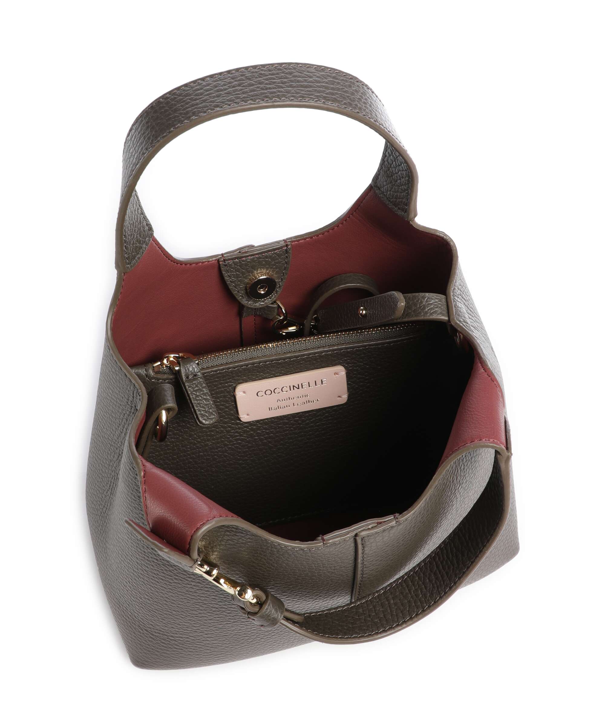 Coccinelle C-Easy Handbag fango