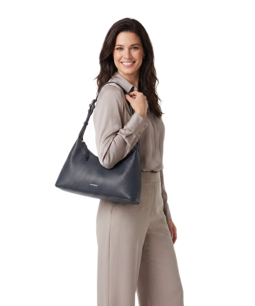 Coccinelle Fern Hobo bag midnight blue