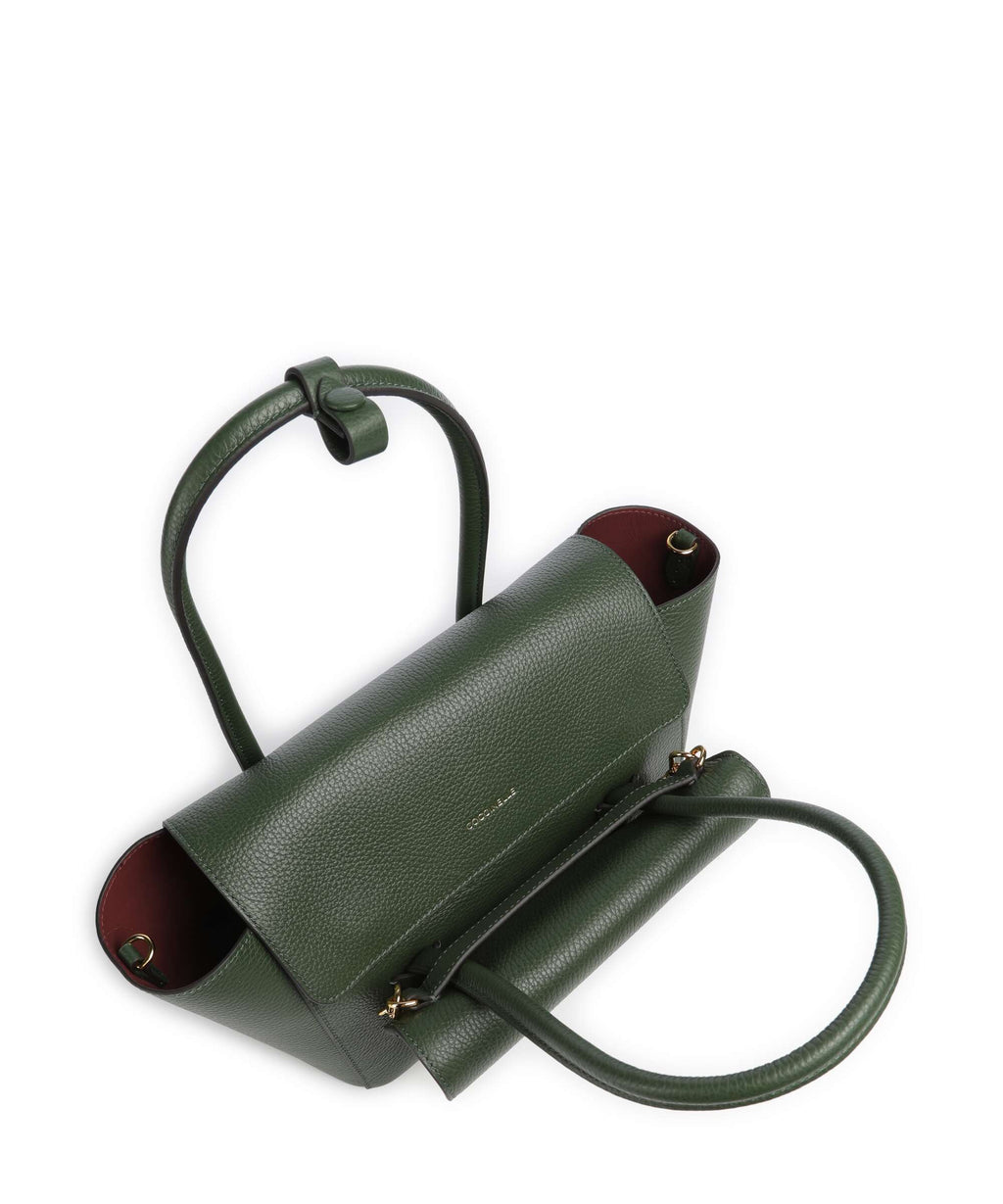 Coccinelle Beat Double Handbag garden green