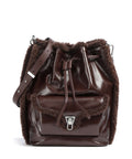Coccinelle Beat Bucket bag berry