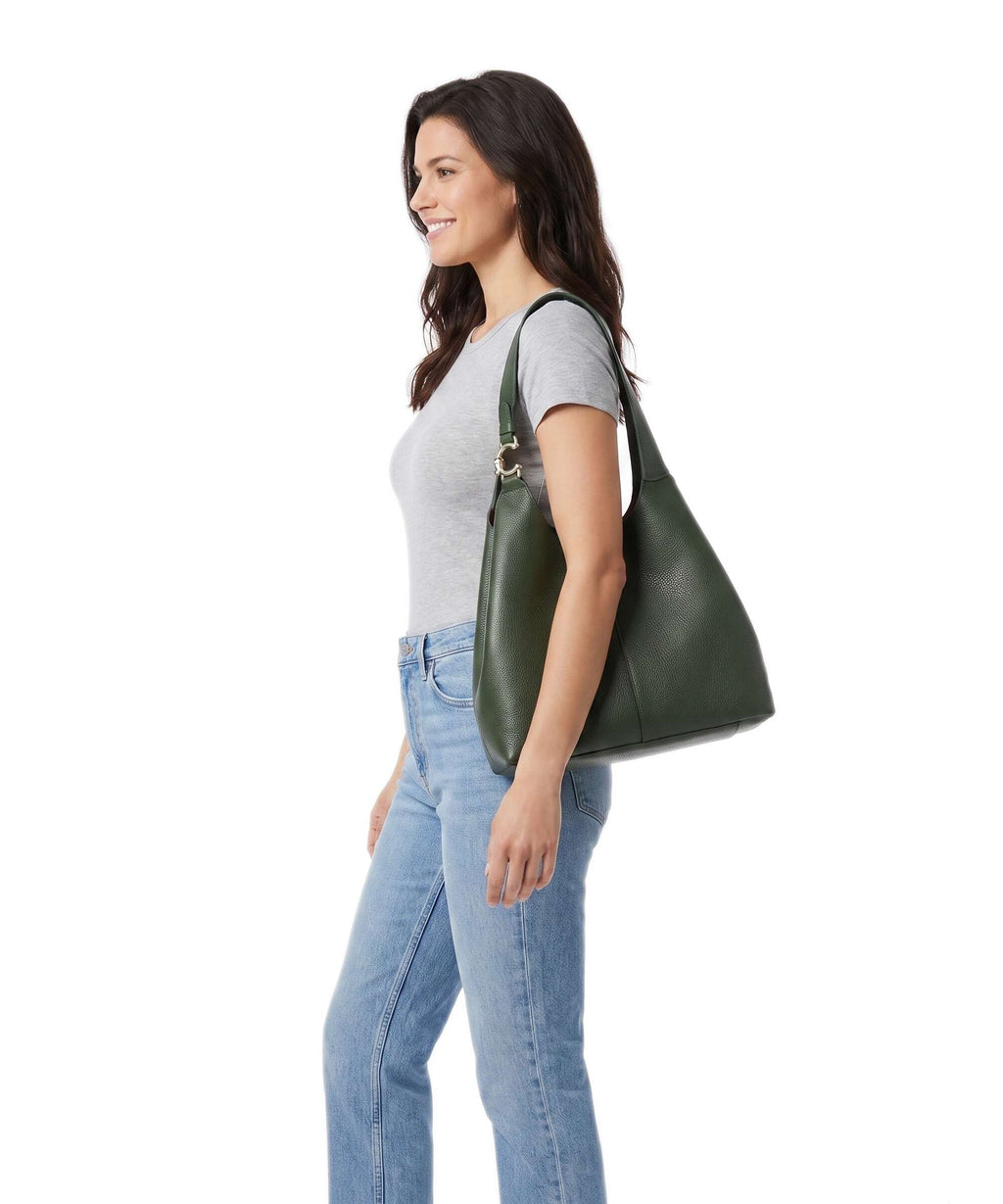 Coccinelle C-Easy Hobo bag garden green