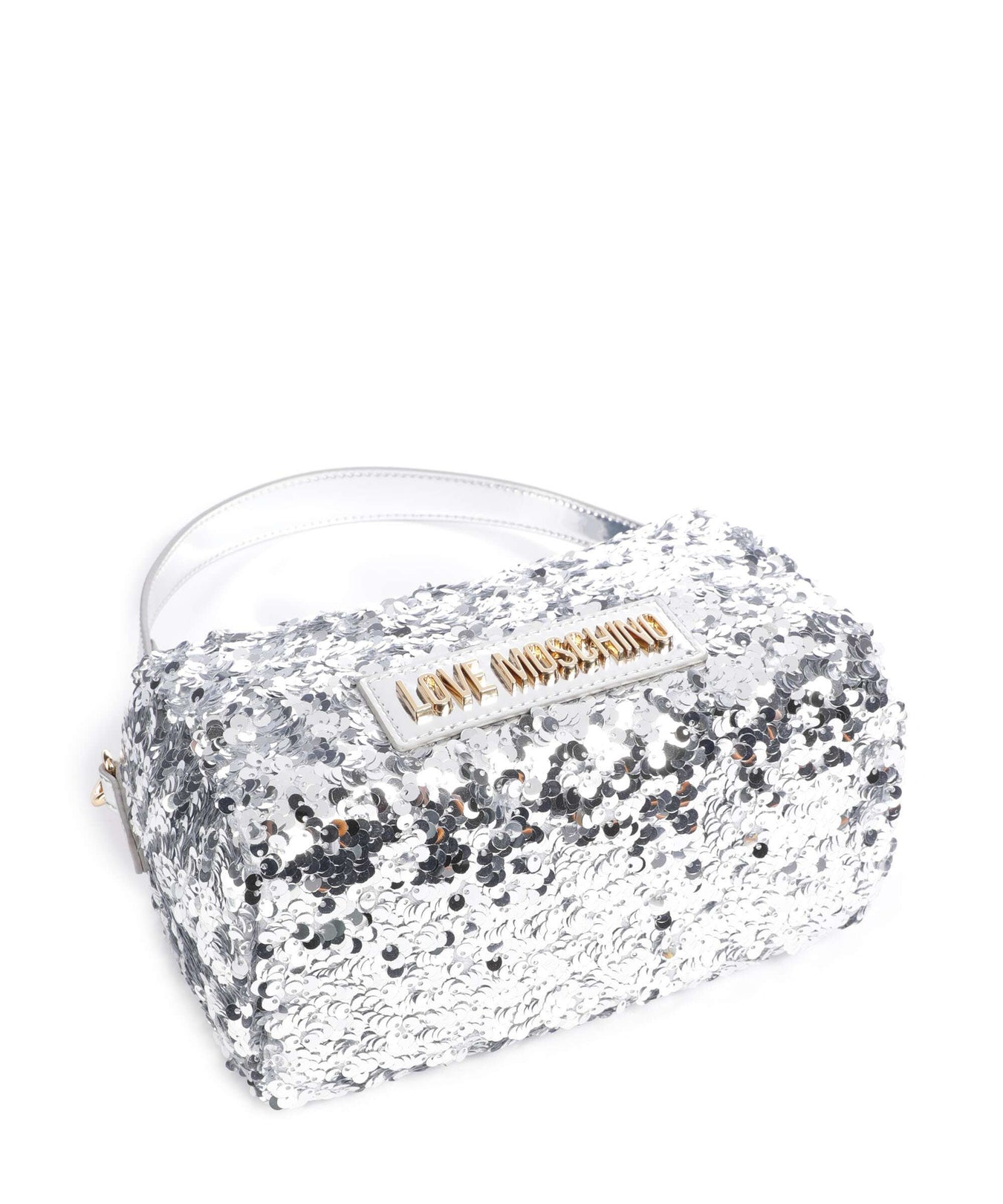 Love Moschino Bling Bling Shoulder bag silver