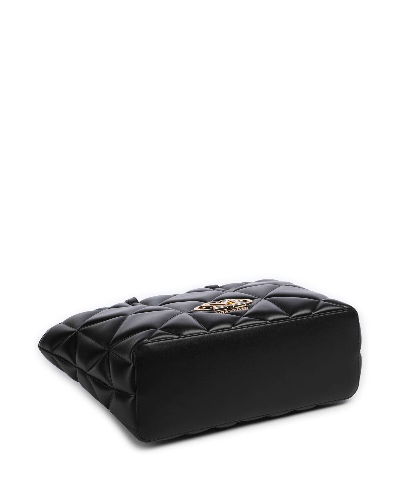 Love Moschino Embossed Q Tote bag black