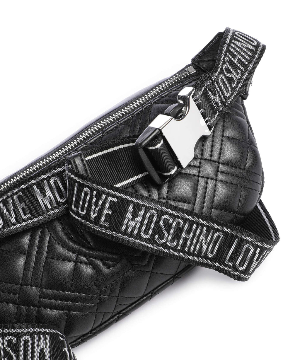 Love Moschino Quilted Belt bag black