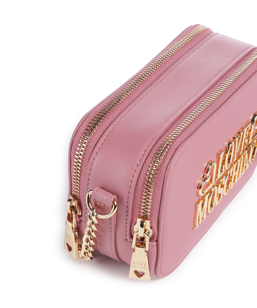 Love Moschino Lovely Love Crossbody bag old rose