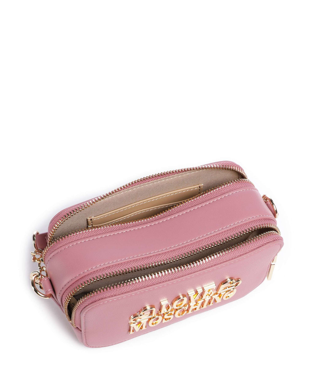 Love Moschino Lovely Love Crossbody bag old rose