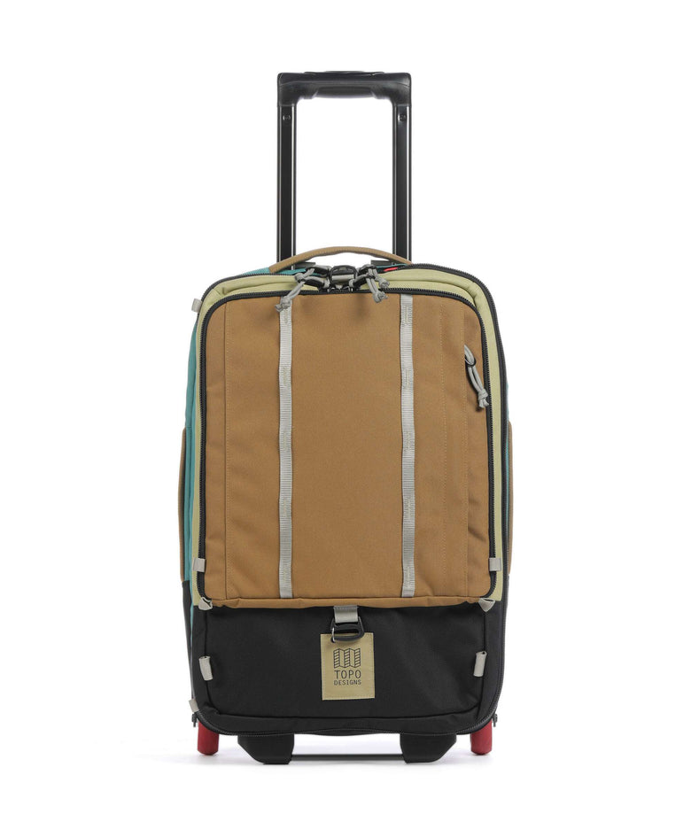 Topo Designs Global Backpack with wheels caribbean/dark khaki