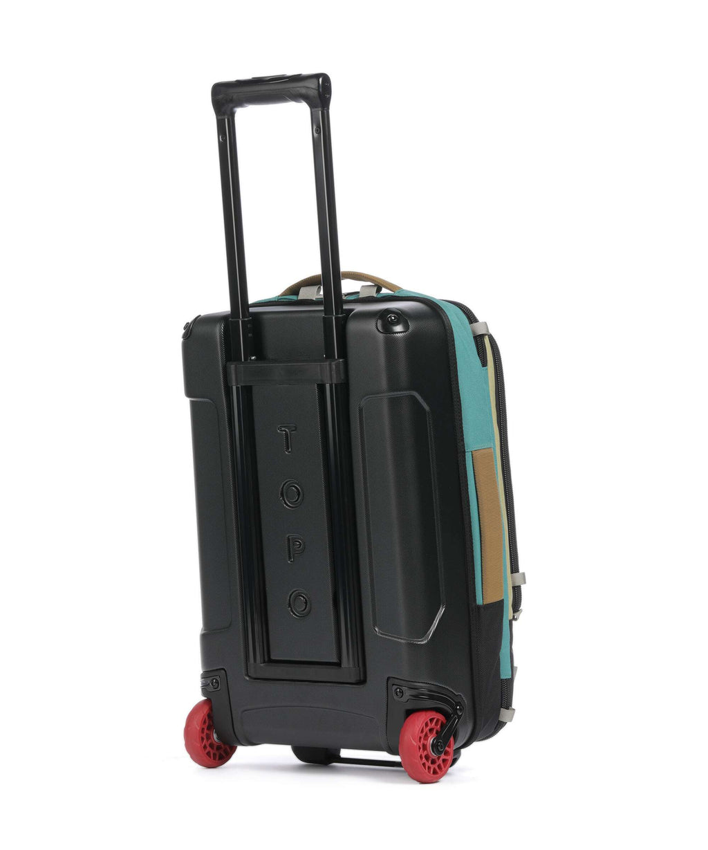 Topo Designs Global Backpack with wheels caribbean/dark khaki