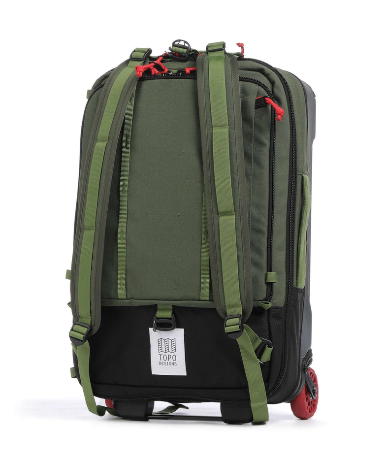 Topo Designs Global Travel bag with wheels olive