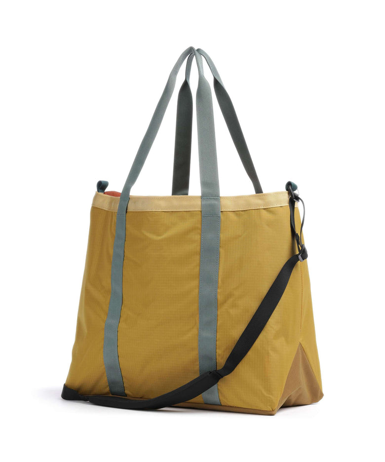 Topo Designs Mountain Utility Tote bag mustard/black