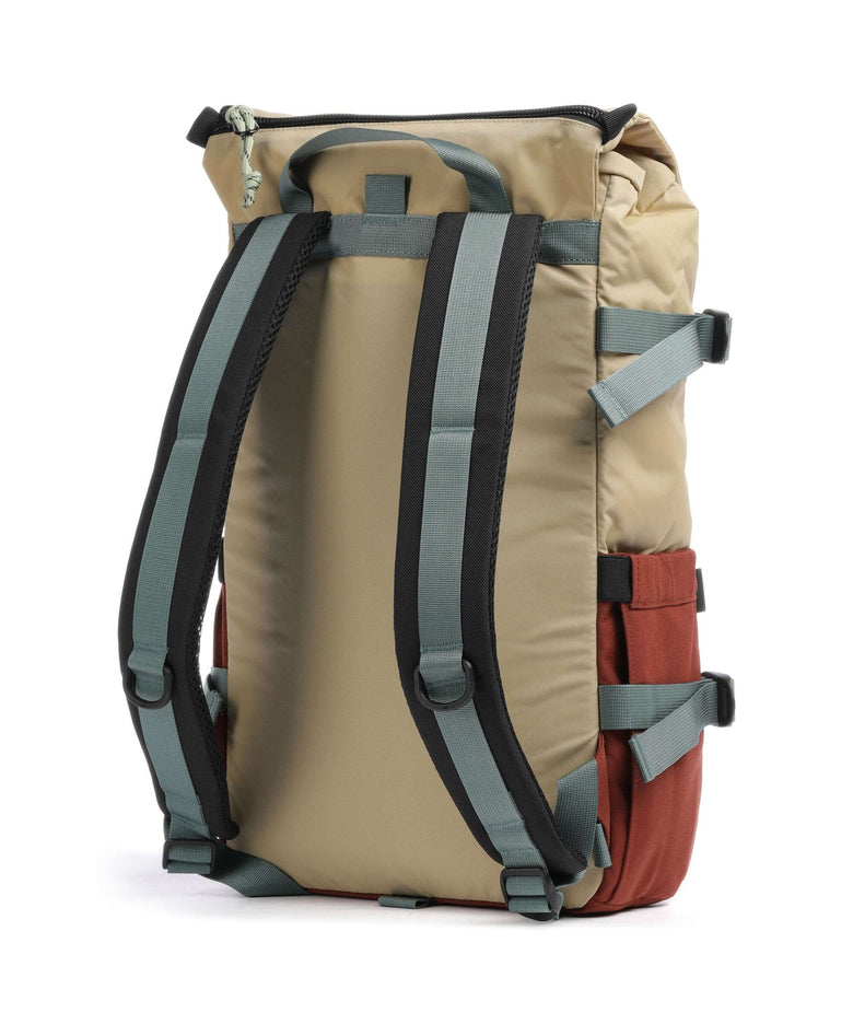 Topo Designs Rover Classic Backpack sahara/fire brick