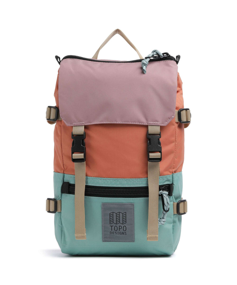 Topo Designs Rover Mini Backpack rose/geode green