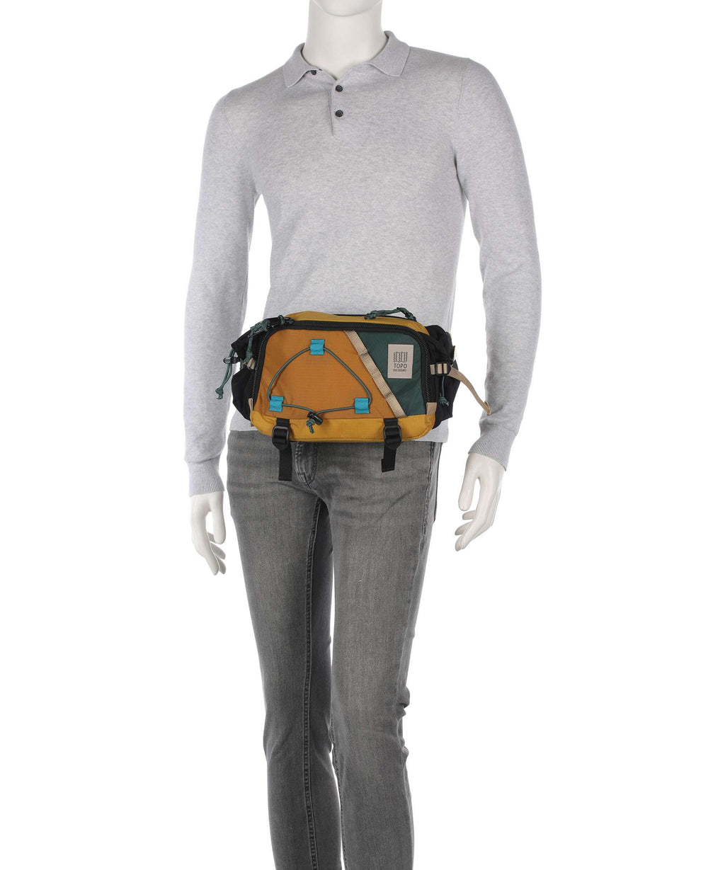 Topo Designs Mountain Hydro Belt bag mustard/forest