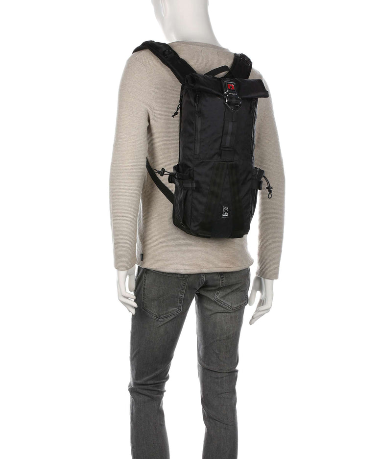 Chrome Tensile Trail Hydro Rolltop backpack black