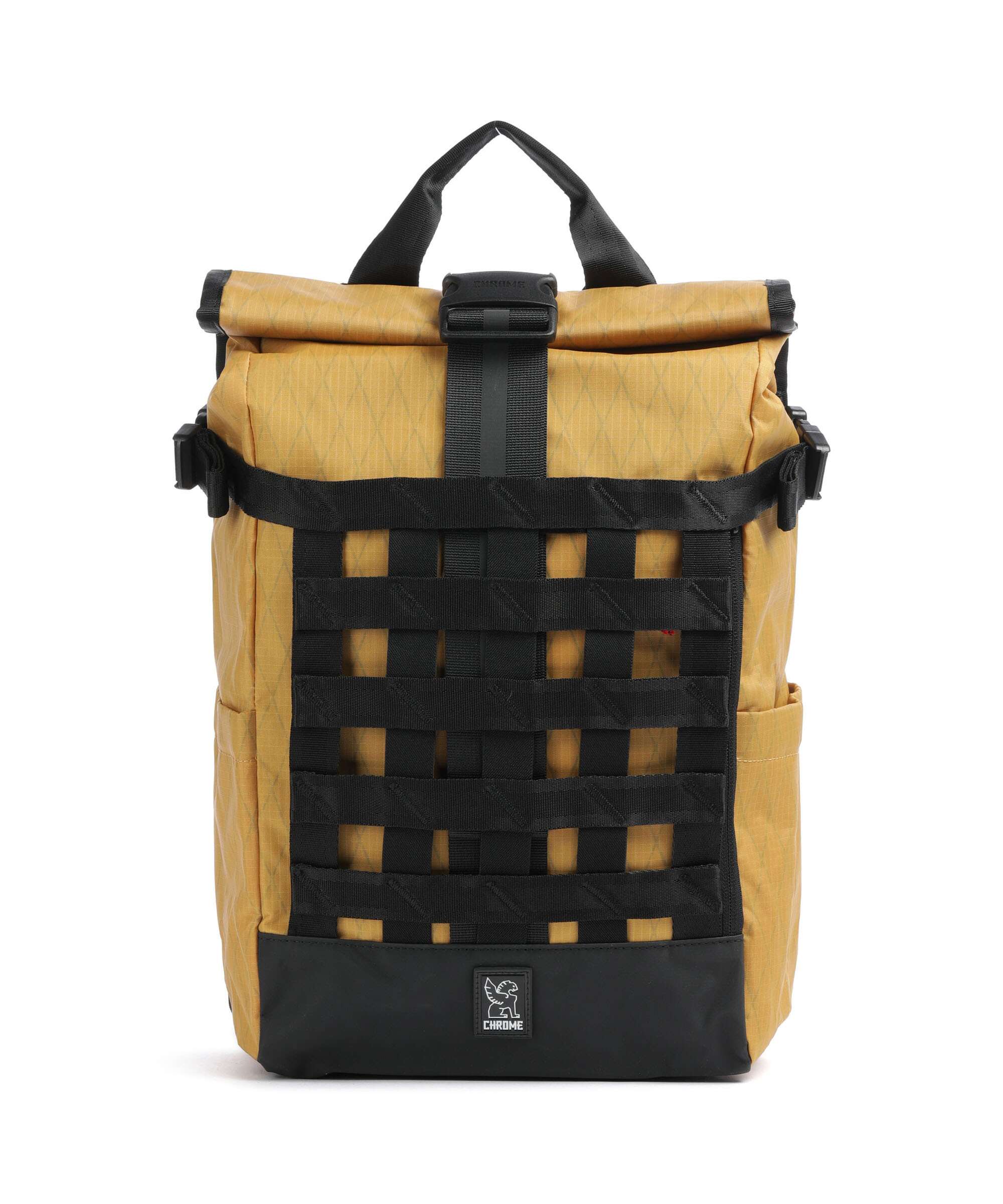 Chrome Barrage 18 Rolltop backpack amber