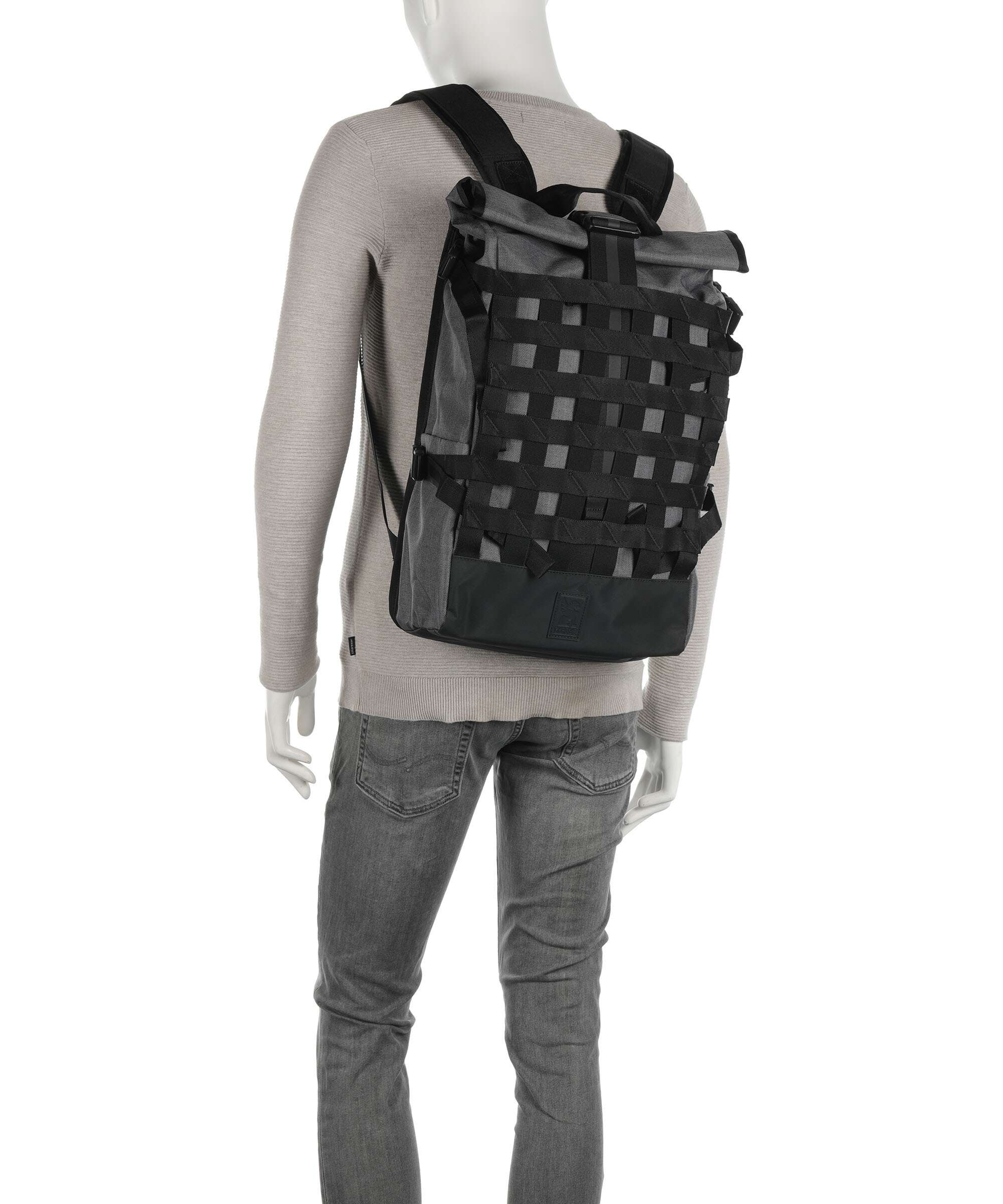Chrome Barrage 22 Rolltop backpack amber