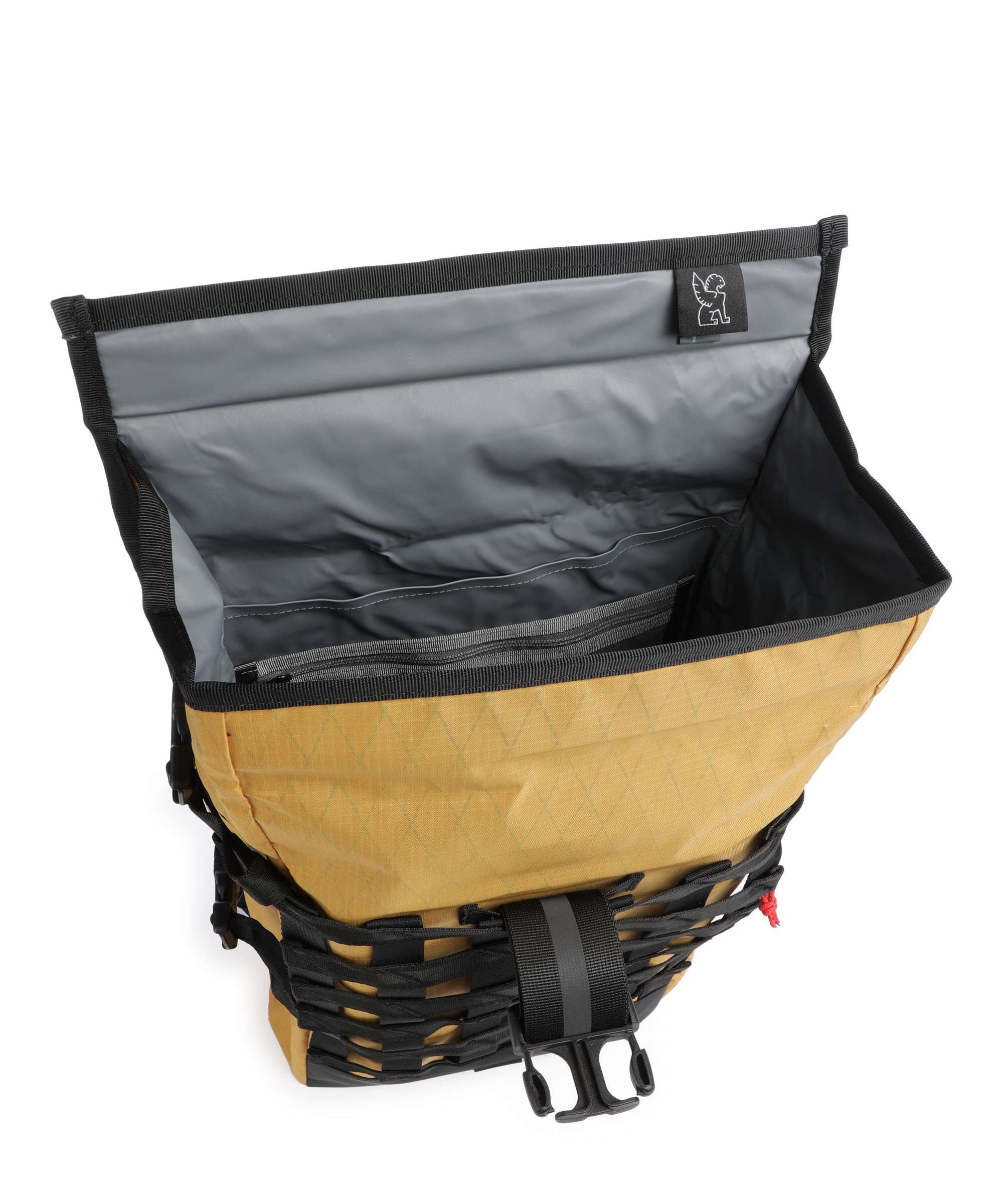 Chrome Barrage 22 Rolltop backpack amber