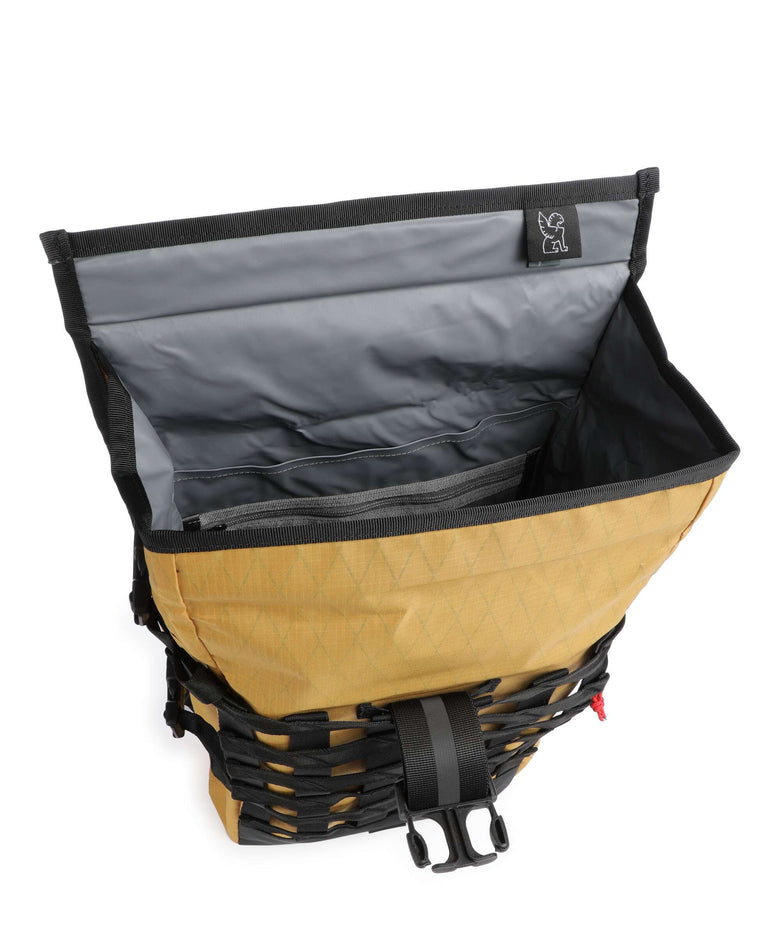 Chrome Barrage 22 Rolltop backpack amber