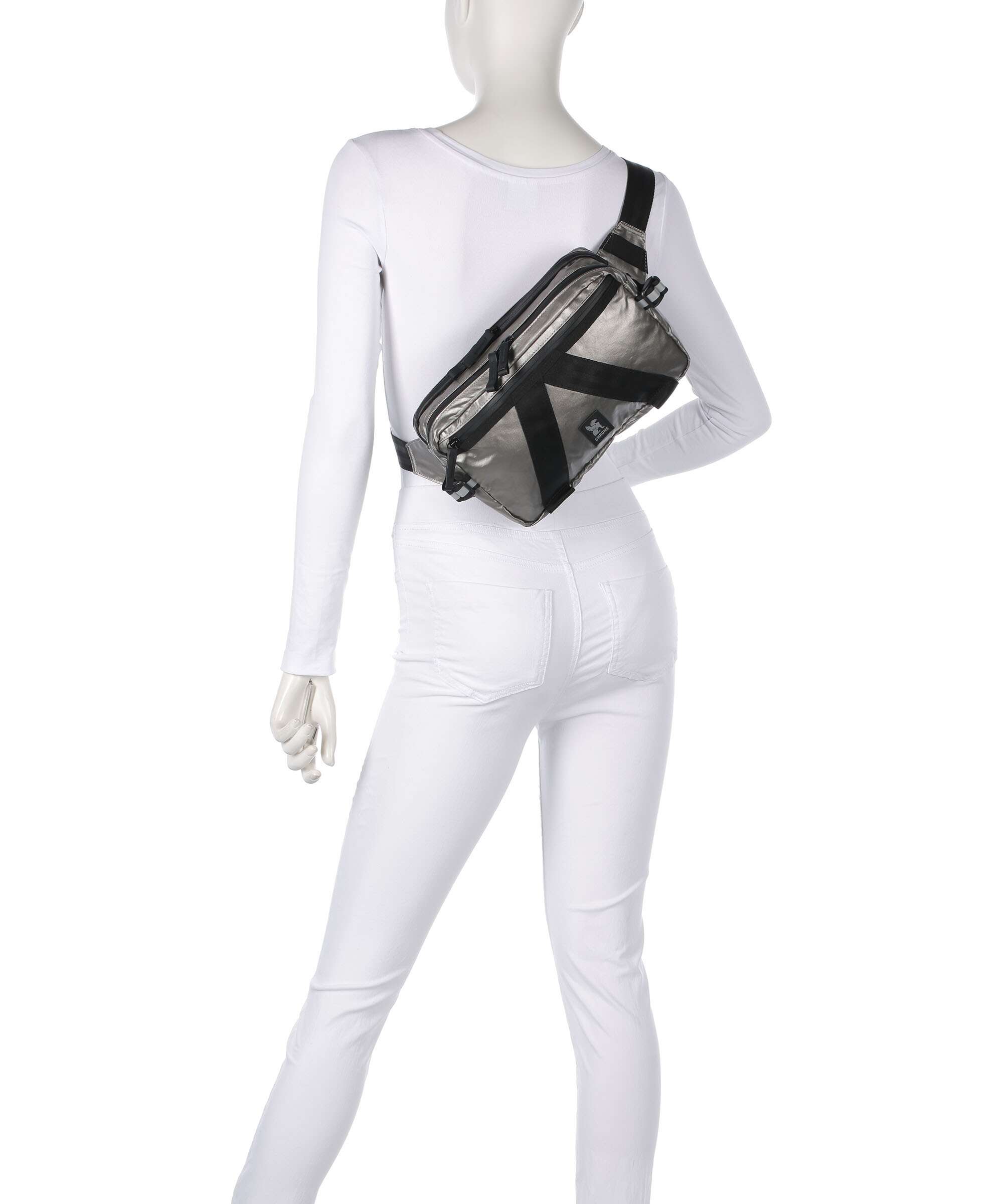 Chrome Tensile Belt bag chromium