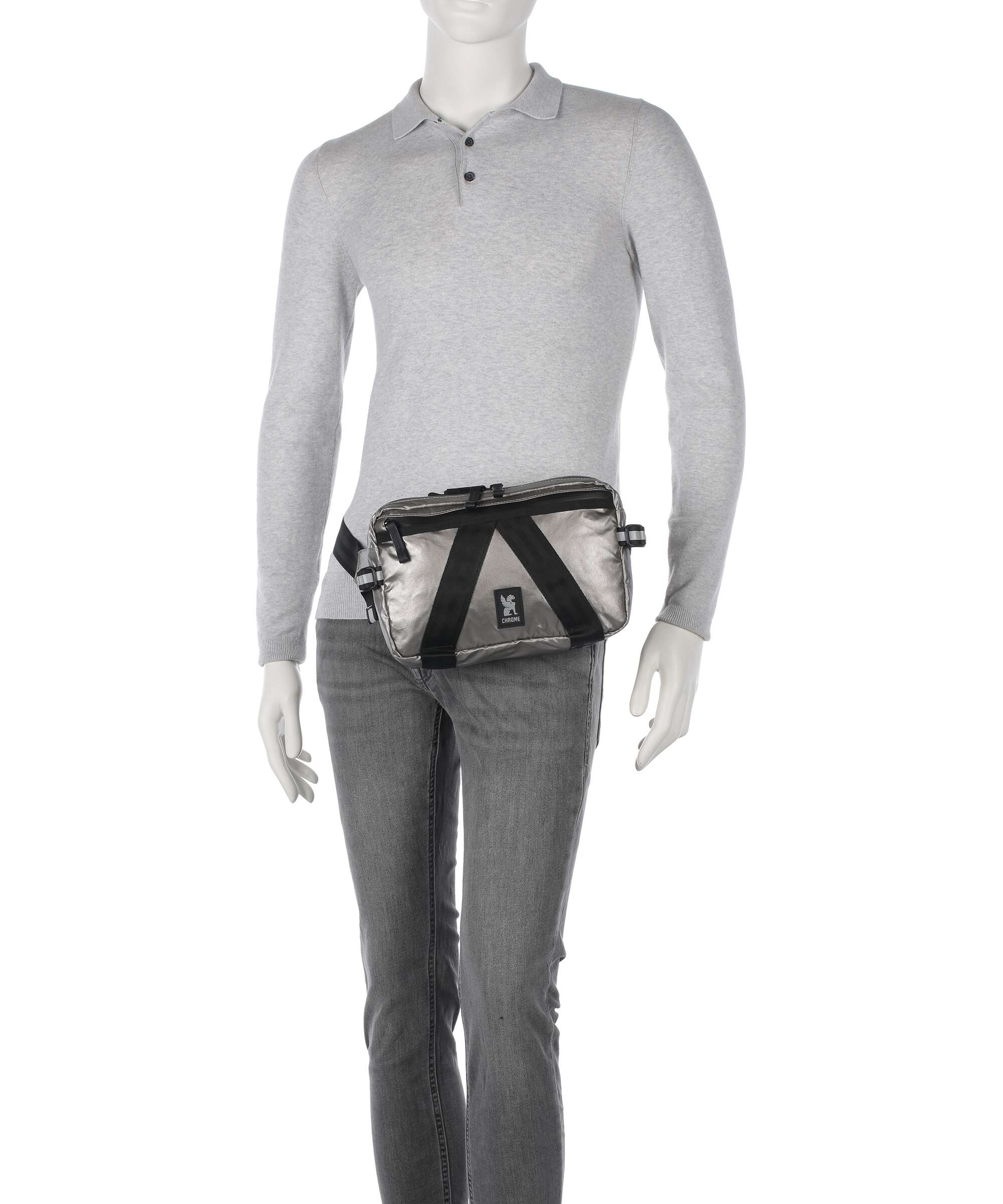 Chrome Tensile Belt bag chromium