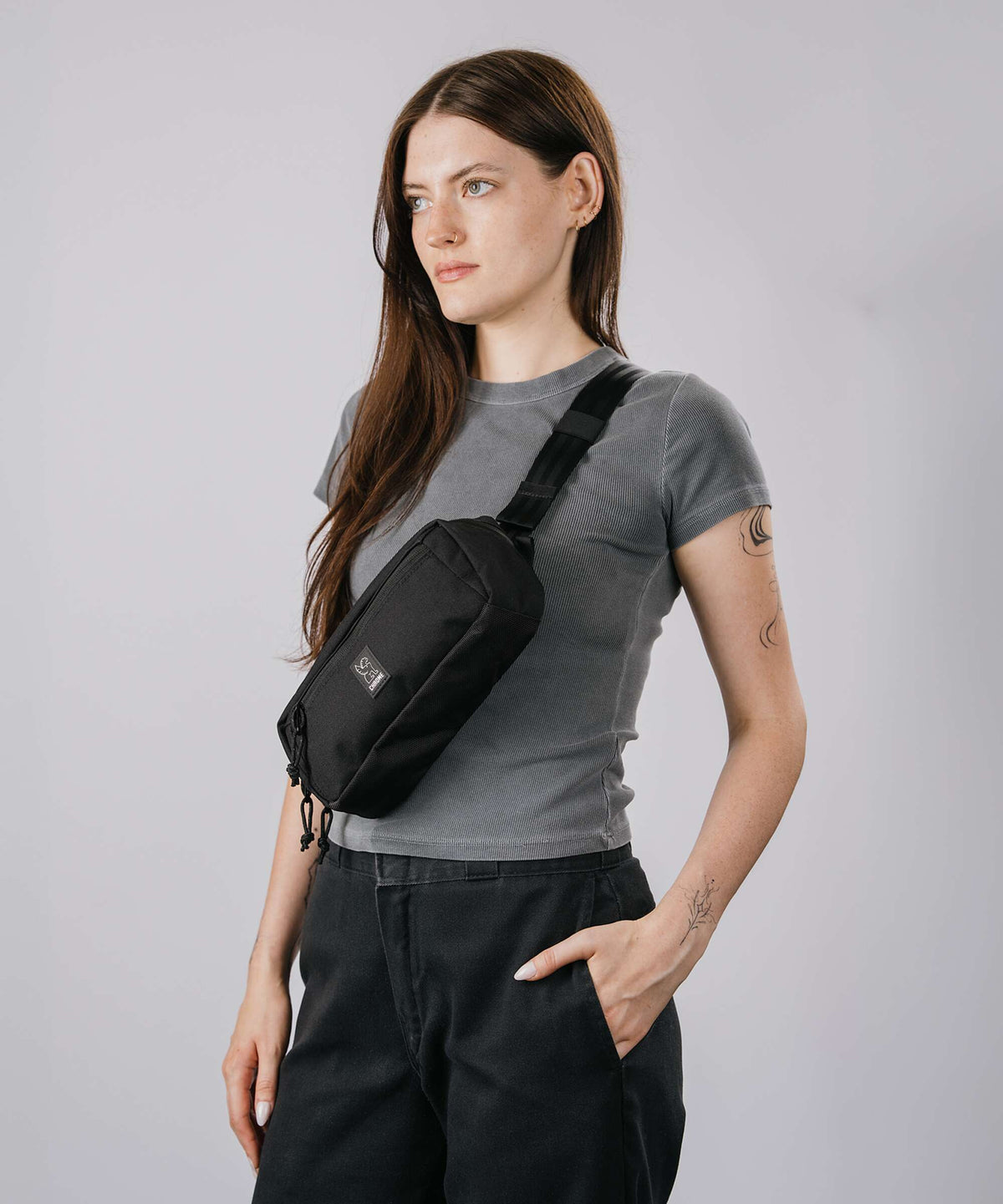 Chrome Kadet Micro Sling bag steel blue