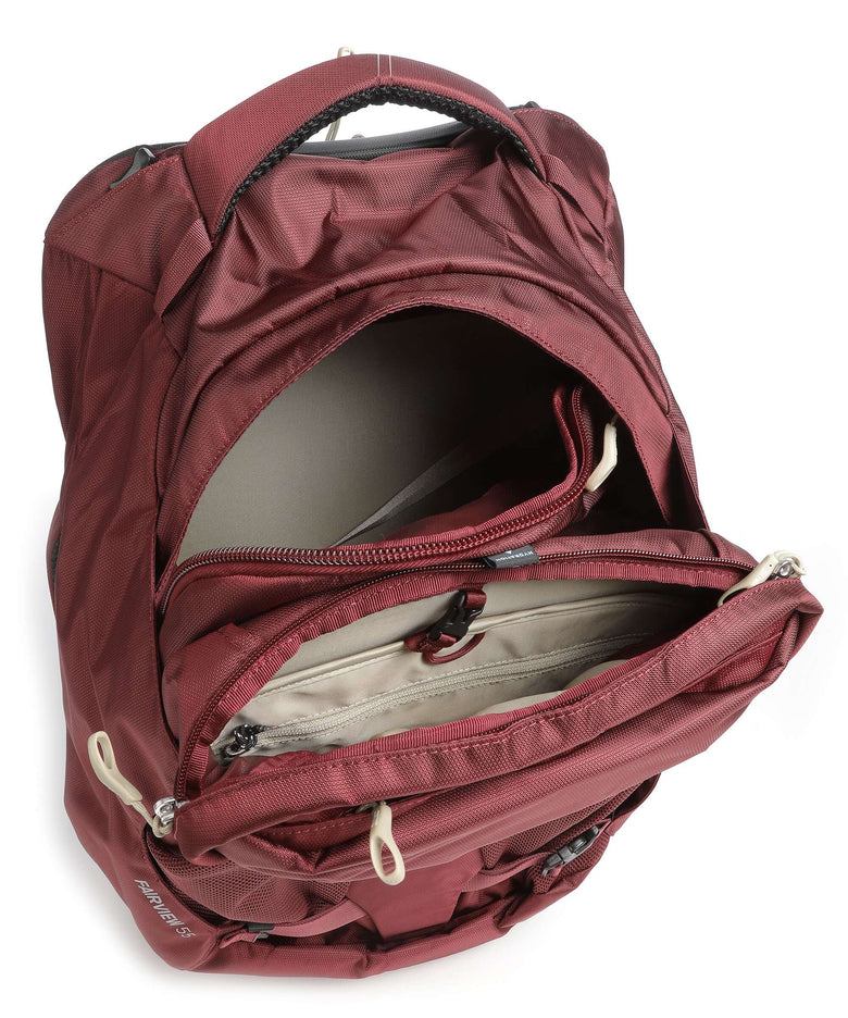 Osprey Fairview 55 W Travel backpack zircon red