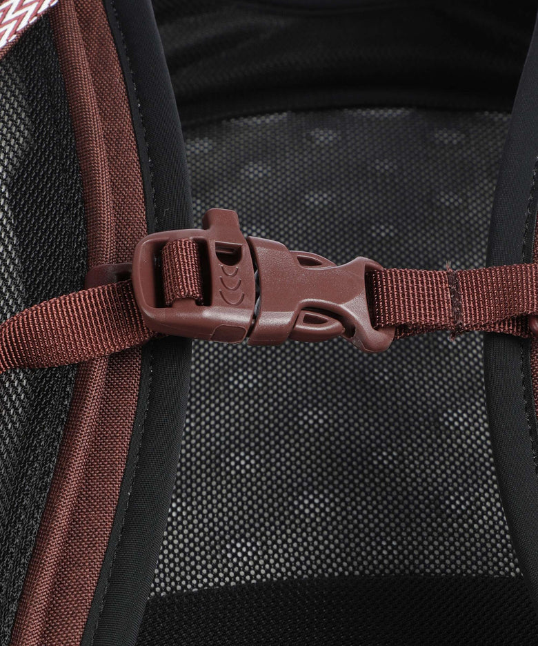 Osprey Quasar Backpack sawdust tan/raisin red