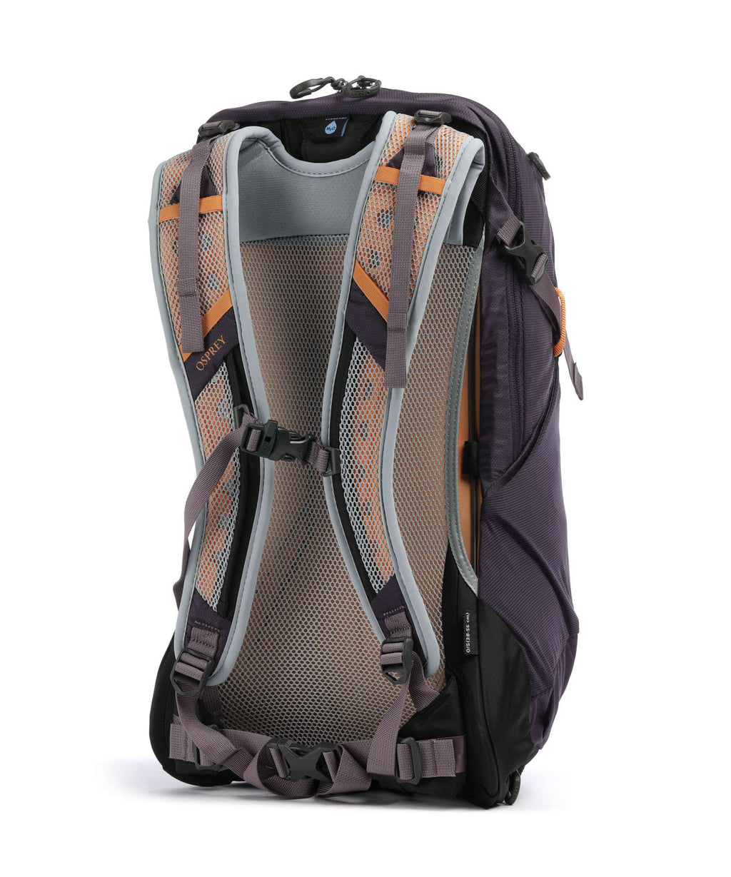 Osprey Hikelite 18 Hiking backpack purple ink/purple dusk/cheddar orange