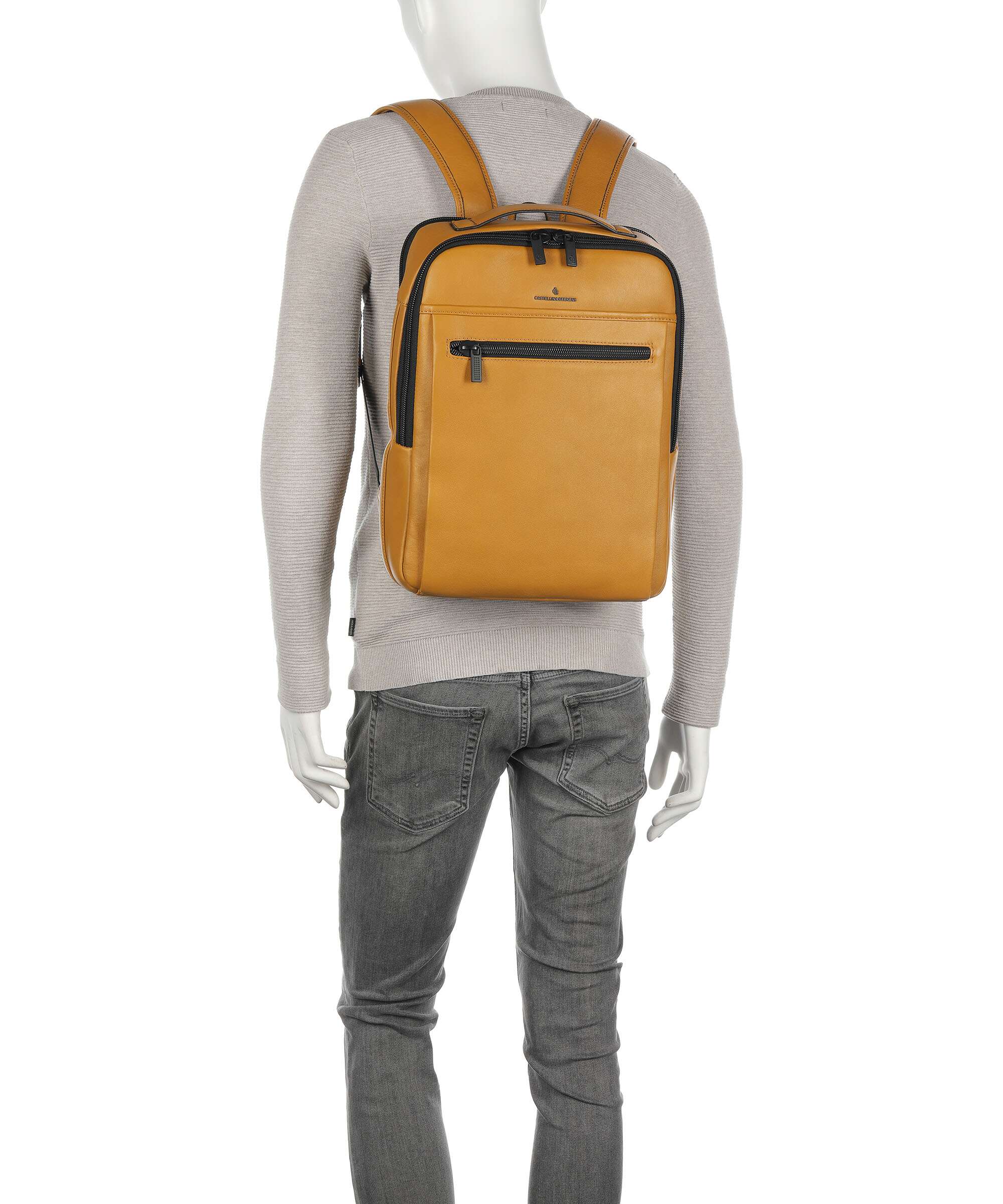 Castelijn & Beerens Nappa X Victor Backpack yellow