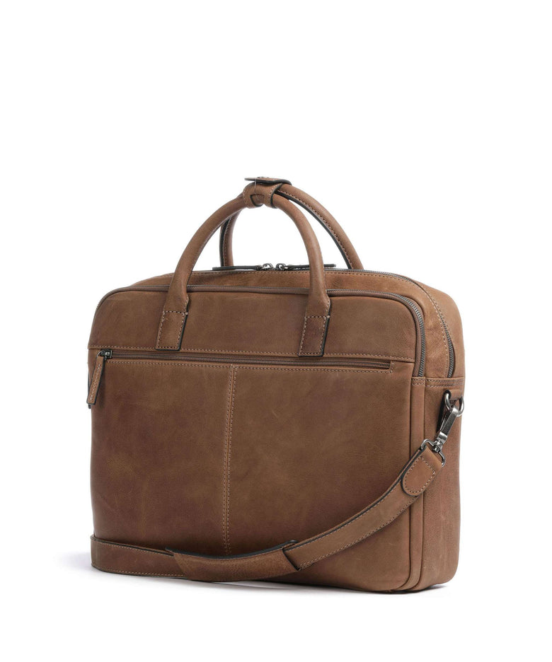 Castelijn & Beerens Carisma RFID Briefcase cognac