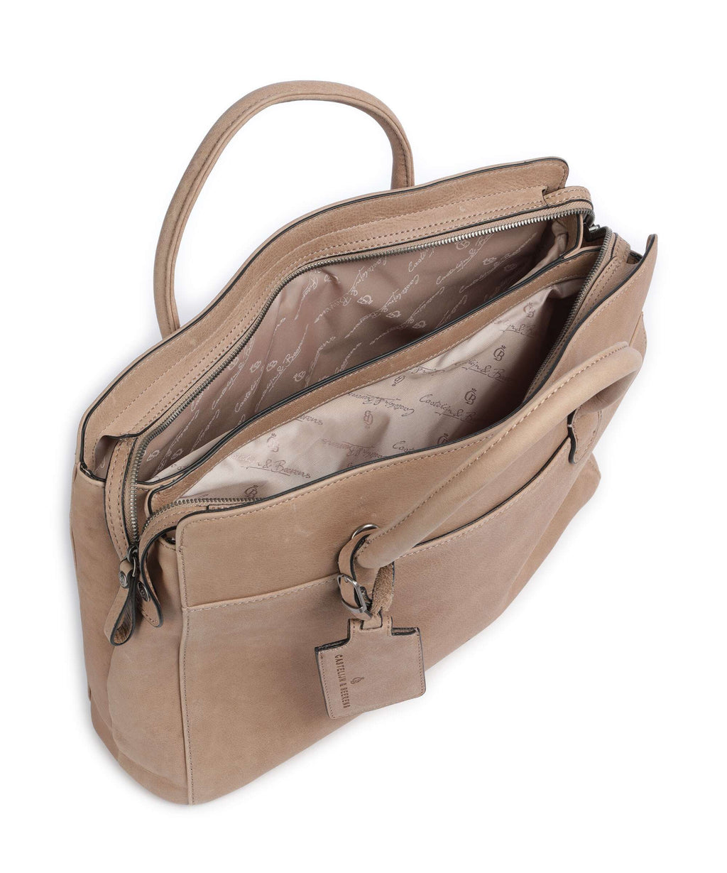 Castelijn & Beerens Carisma Laptop bag beige