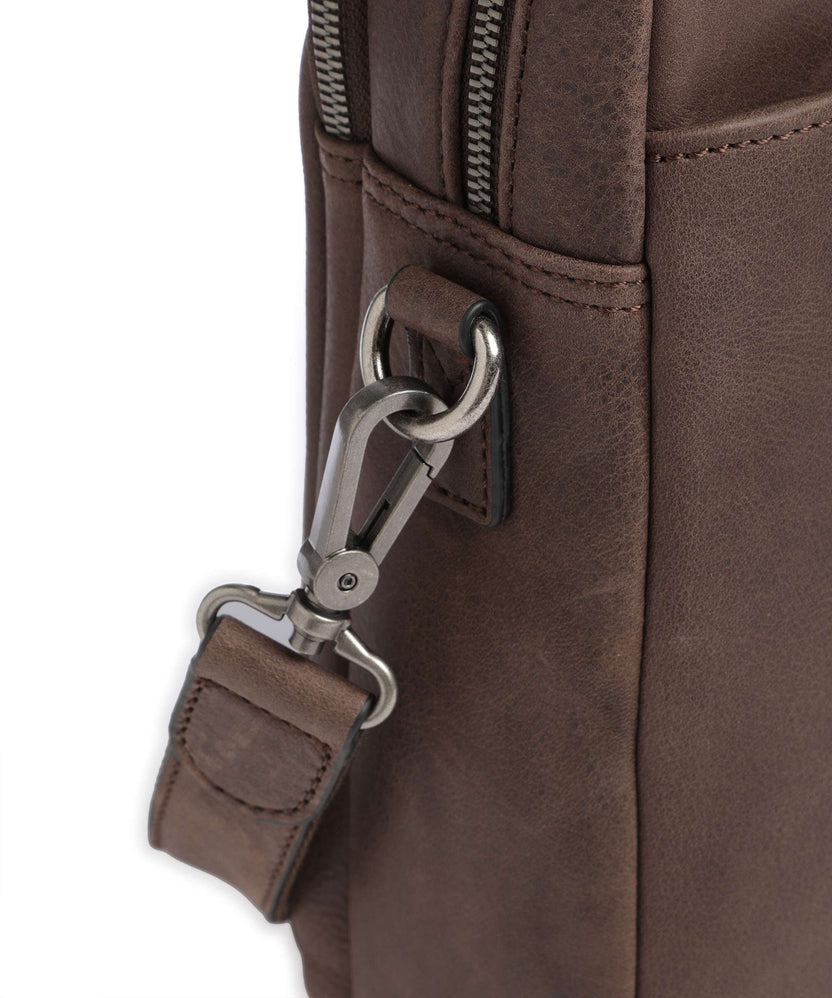 Castelijn & Beerens Carisma RFID Briefcase mocca