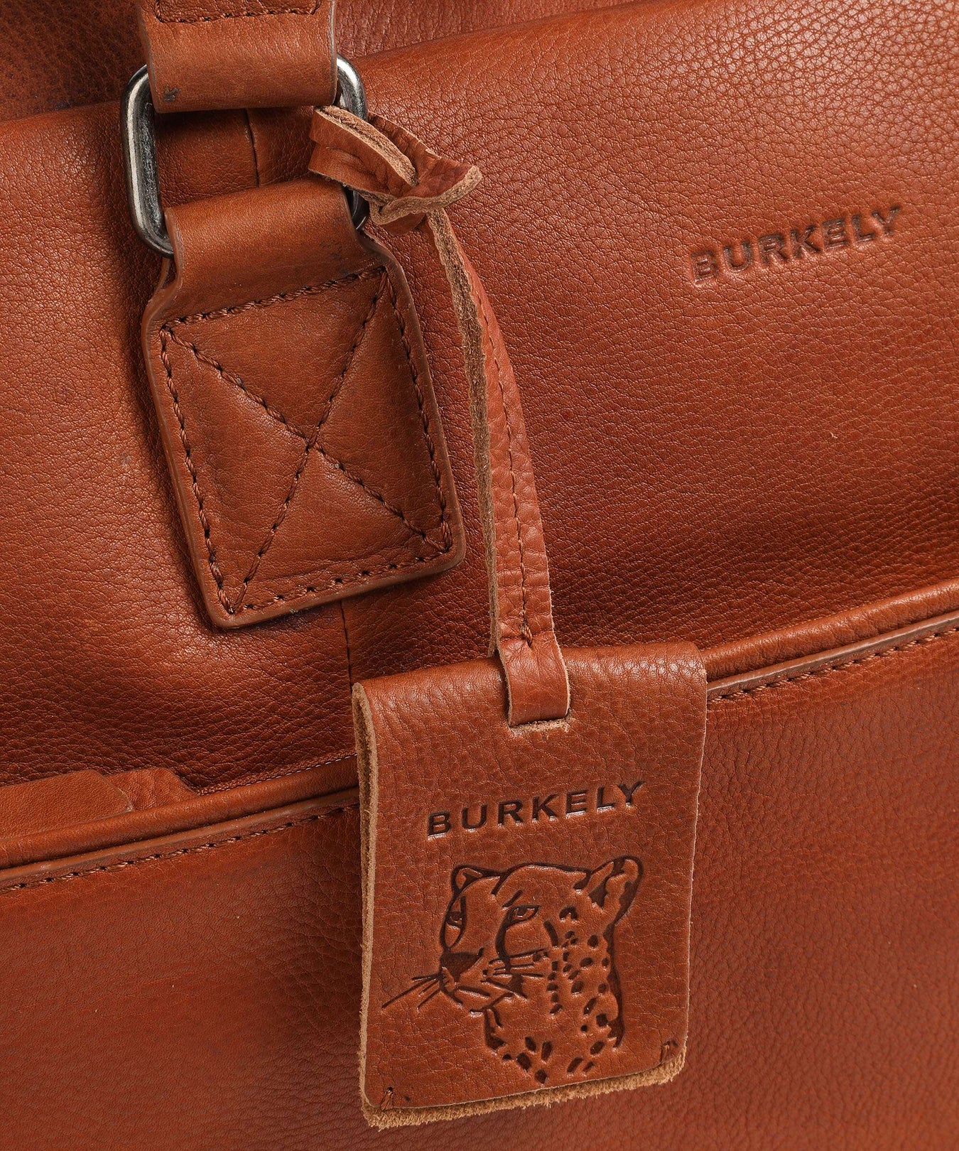 Burkely Antique Avery Briefcase cognac