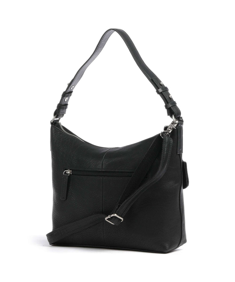 Burkely Soft Skylar Hobo bag beach black 
