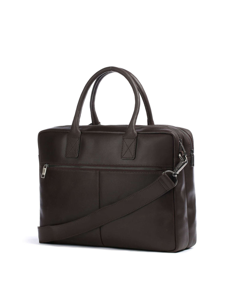 Burkely Vintage Taylor Worker Briefcase bruin
