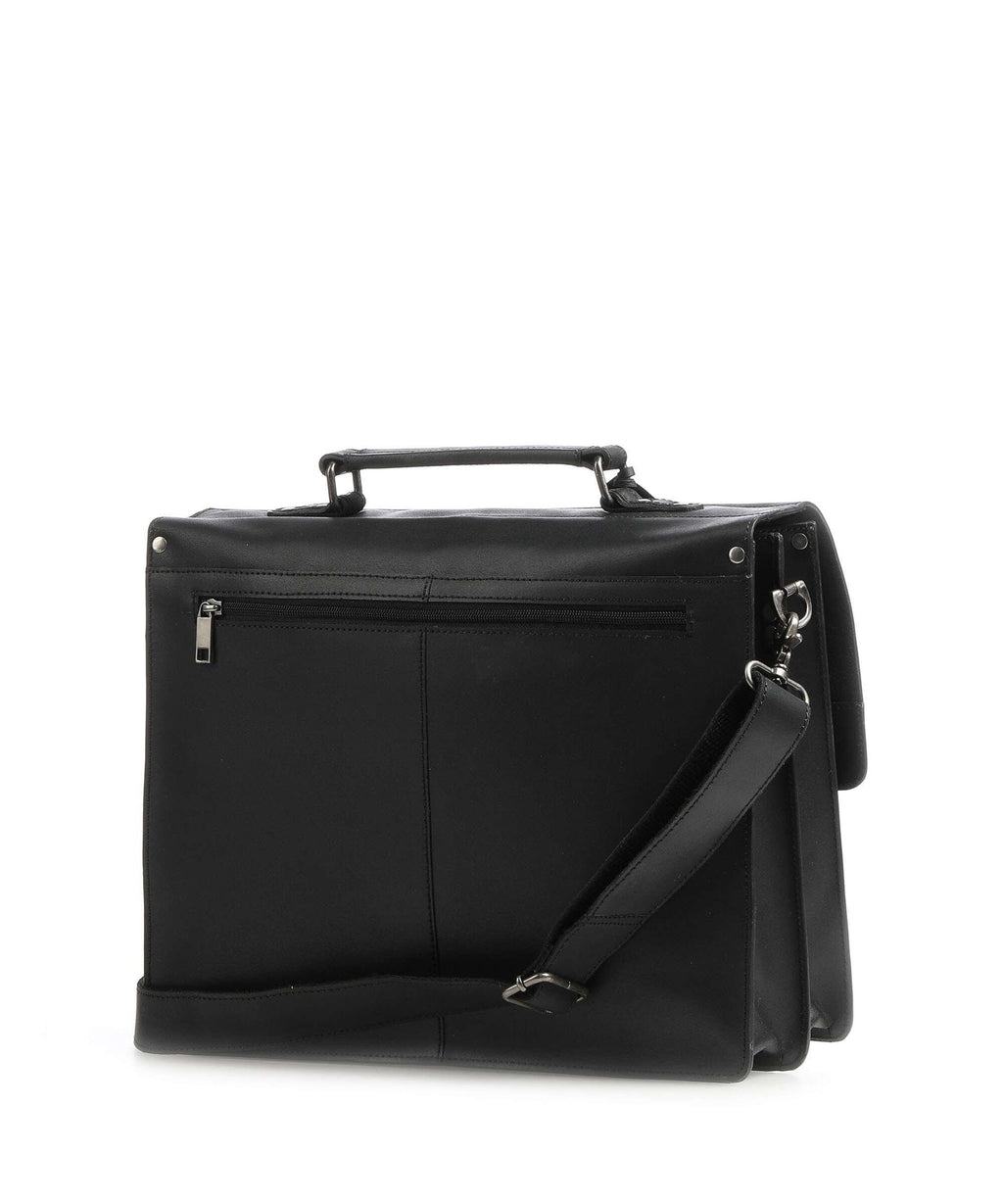 Burkely Vintage Scott Briefcase zwart