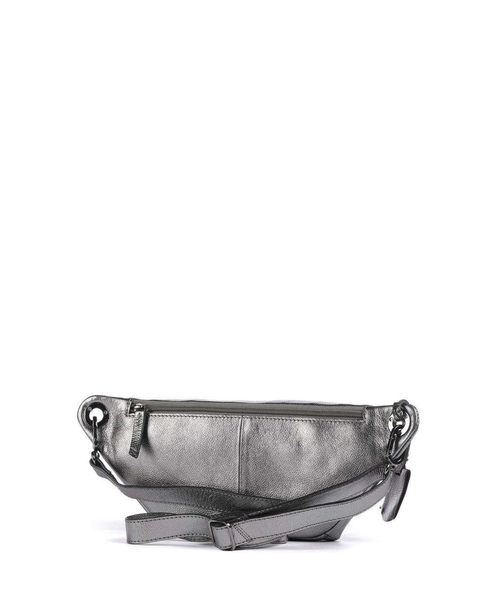 Burkely Radiant Raeven Belt bag stardust silver