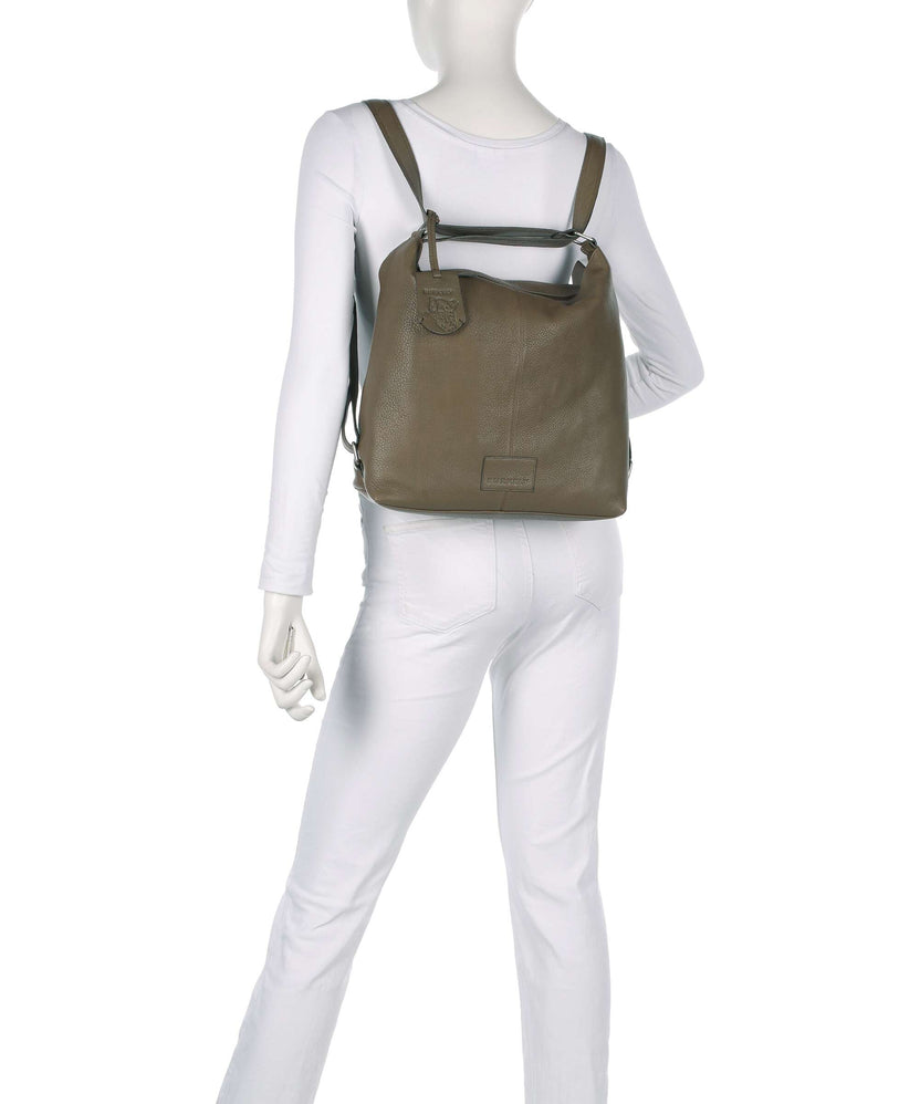 Burkely Soft Skylar Backpack bag taupe