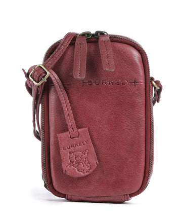Burkely Natural Norah Torebka na telefon poppy pink
