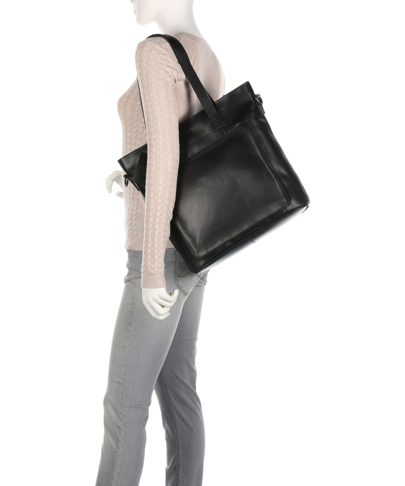 Burkely Vintage Jade Tote bag black