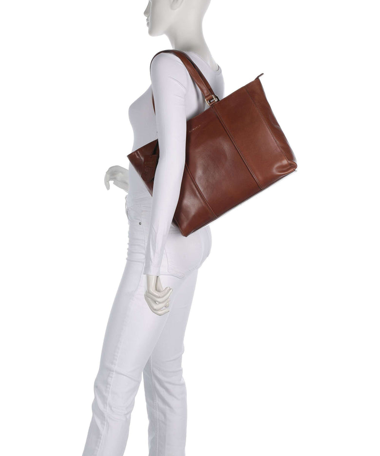 Burkely Fine Florence Tote bag chestnut