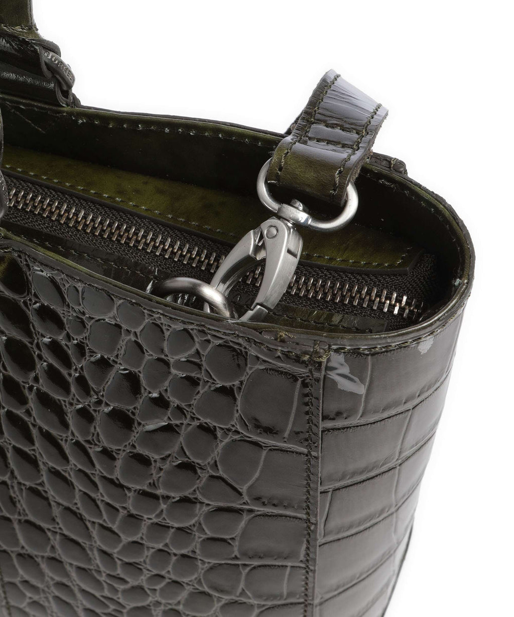 Burkely Cool Colbie Tote bag olive patent
