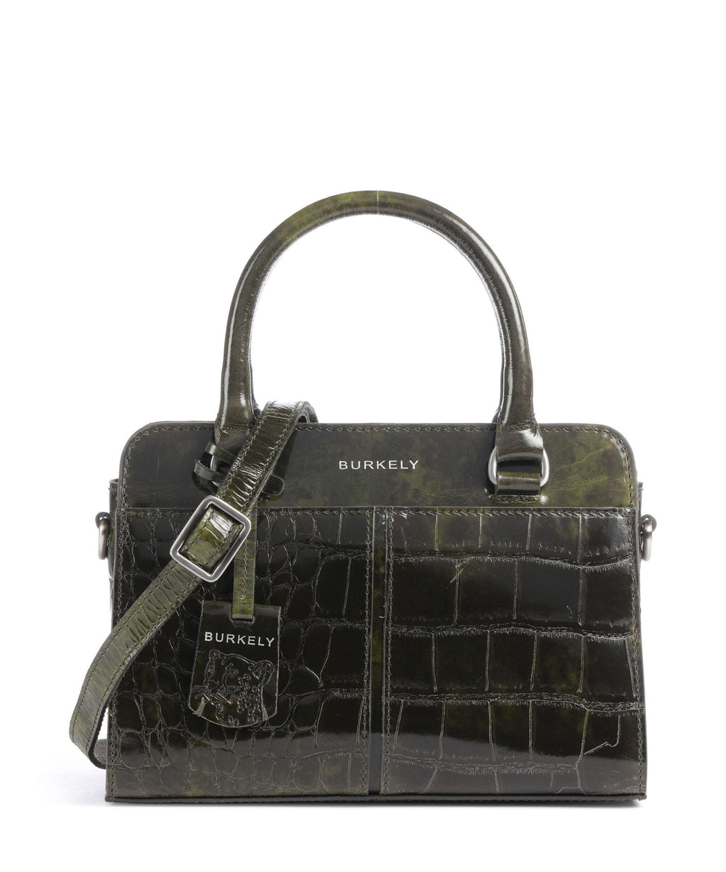Burkely Cool Colbie Handbag olive patent