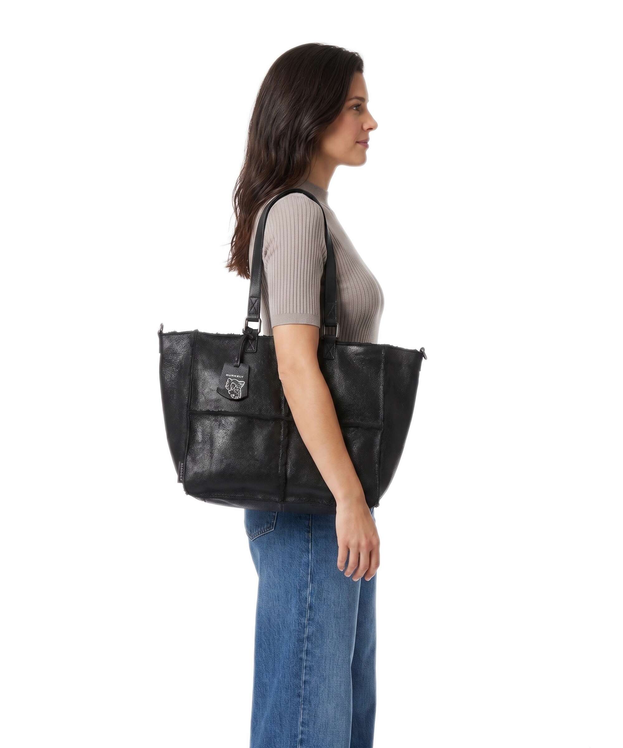 Burkely Lana Tote bag black